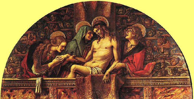 CRIVELLI, Carlo Pieta 124 Spain oil painting art